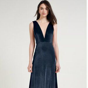 Jenny Yoo Logan Dress in French Blue - New With Tags